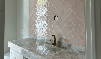 backsplash installation